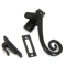 FROM THE ANVIL 33881 - BLACK DELUXE MONKEYTAIL FASTENER - RH