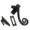 FROM THE ANVIL 33881 - BLACK DELUXE MONKEYTAIL FASTENER - RH