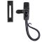 FROM THE ANVIL 33956 - BLACK REVERSIBLE SHEPHERDS CROOK WINDOW FASTENER