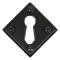 FROM THE ANVIL 33965 - BLACK DIAMOND ESCUTCHEON PLATE