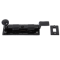 FROM THE ANVIL 33981 - BLACK CRANKED KNOB BOLT - 4 INCH - OUTWARD OPENING