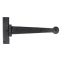 FROM THE ANVIL 33988 - BLACK T-HINGE WITH PENNY END 9 INCH