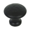 FROM THE ANVIL 33992 - BLACK BEATEN CUPBOARD KNOB 30MM