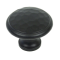 FROM THE ANVIL 33993 - BLACK BEATEN CUPBOARD KNOB 40MM