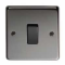 FROM THE ANVIL 34200 - BLACK NICKEL 10 AMP TWO WAY SINGLE SWITCH