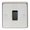 FROM THE ANVIL 34200/1 - SATIN STAINLESS 10 AMP TWO WAY SINGLE SWITCH