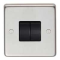 FROM THE ANVIL 34201/1 - SATIN STAINLESS 10 AMP TWO WAY DOUBLE SWITCH