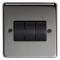 FROM THE ANVIL 34202 - BLACK NICKEL 10 AMP TWO WAY TRIPLE SWITCH