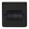 FROM THE ANVIL 34202/2 - MATT BLACK 10 AMP TWO WAY TRIPLE SWITCH