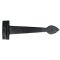 FROM THE ANVIL 73226 - BLACK SMOOTH T-HINGE 12 INCH