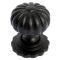 FROM THE ANVIL 83509 - BLACK CABINET KNOB WITH BASE - LARGE