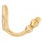 FROM THE ANVIL 83524 - POLISHED BRASS COAT HOOK