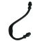 FROM THE ANVIL 83542 - BLACK HAT AND COAT HOOK