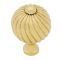FROM THE ANVIL 83551 - SPIRAL CABINET KNOB - MEDIUM - BRASS