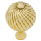 FROM THE ANVIL 83552 - SPIRAL CABINET KNOB - LARGE - BRASS