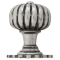 FROM THE ANVIL 83561 - FLOWER MORTICE KNOB - NATURAL SMOOTH