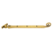 FROM THE ANVIL 83568 - ANTIQUE BRASS MONKEYTAIL STAY 10 INCH