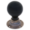 FROM THE ANVIL 83574 - EBONY WOODEN BEEHIVE MORTICE/RIM KNOB SET