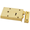 FROM THE ANVIL 83577 - BRASS LEFT HAND RIM LOCK - SMALL