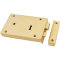 FROM THE ANVIL 83585 - BRASS LEFT HAND RIM LOCK - LARGE
