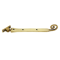 FROM THE ANVIL 83594 - POLISHED BRASS MONKEYTAIL STAY 8 INCH