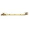 FROM THE ANVIL 83595 - POLISHED BRASS MONKEYTAIL STAY 10 INCH