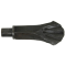 FROM THE ANVIL 83614 - BEESWAX SHELL CURTAIN FINIAL (PAIR)