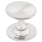 FROM THE ANVIL 83629 - CAST OVAL MORTICE/RIM KNOB SET - POLISHED NICKEL