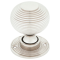 FROM THE ANVIL 83636H - POLISHED NICKEL BEEHIVE HEAVY MORTICE/RIM KNOB SET