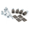 FROM THE ANVIL 83644 - ANTIQUE PEWTER SASH SECURE STOPS (PACK OF 4)
