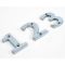 FROM THE ANVIL 83723 - POLISHED CHROME NUMERAL 3