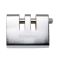 BURG WACHTER 555-DS-90 - QUADRA ARMOURED STEEL DOUBLE SLOTTED SHUTTER LOCK
