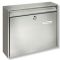 BURG WACHTER BORKUM 3877 NI - BORKUM 3877 NI STAINLESS STEEL LETTER BOX
