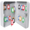 STERLING LOCKS KC48 - LOCKABLE KEY CABINET - 48 KEYS