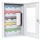 STERLING LOCKS KC50HD - HEAVY DUTY SINGLE DOOR LOCKABLE KEY CABINET PERSPEX WINDOW - 50 KEYS