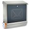 BURG WACHTER LUCCA LETTER SET 37130 NI - LUCCA LETTER SET 37130 NI STAINLESS STEEL LETTER BOX
