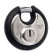 STERLING LOCKS SPL100P/BLACK - STAINLESS STEEL DISK PADLOCK 70MM - BLACK BUMPER