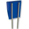 BURG WACHTER UNIVERSAL 150 NI - UNIVERSAL 150 NI STAINLESS STEEL LETTER BOX STAND