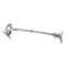 FROM THE ANVIL 83798 - PEWTER PATINA 16 INCH FORGED CABIN HOOK