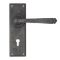 FROM THE ANVIL 91479 - EXTERNAL BEESWAX AVON LEVER LOCK SET